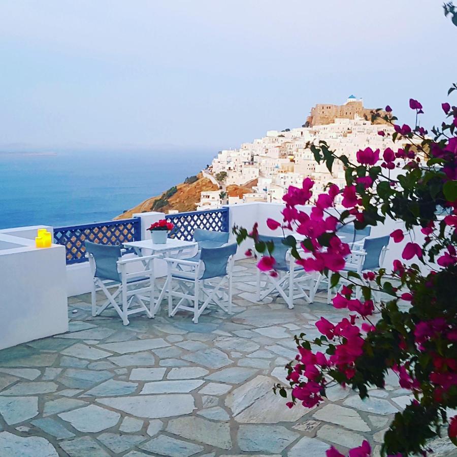 Апартаменты Aspro Mple Astypalaia Экстерьер фото
