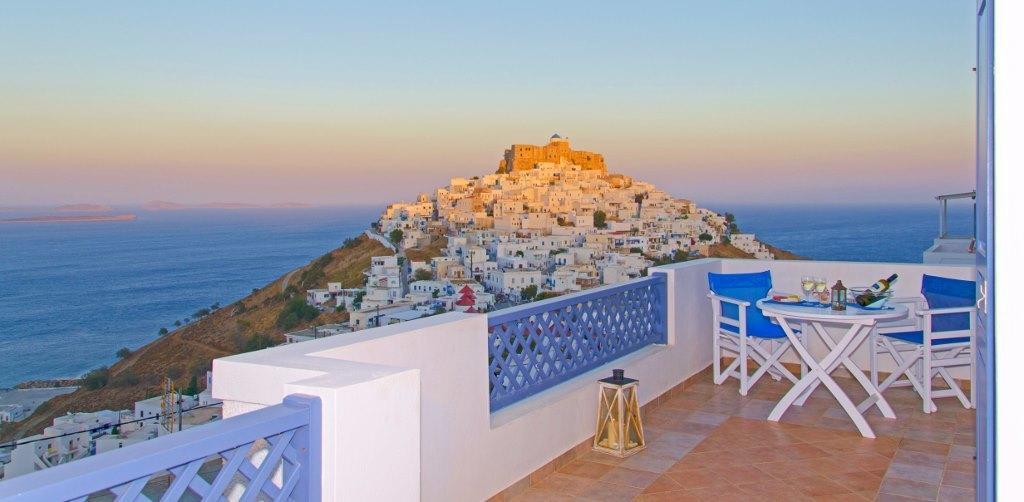 Апартаменты Aspro Mple Astypalaia Номер фото