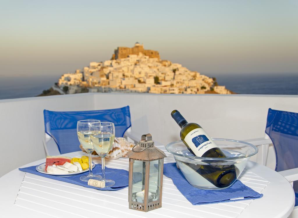 Апартаменты Aspro Mple Astypalaia Номер фото